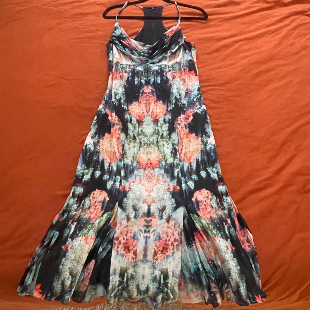 Psychedelic Midi Dress